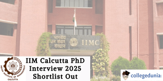 IIM Calcutta PhD Interview 2025 Shortlist Out; Check Details Here